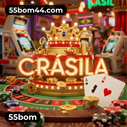 Catálogo de 2.547 jogos da 55bom incluindo Pragmatic Play e Evolution Gaming